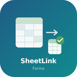 SheetLink Forms to Google Sheets – CF7, WPForms, Elementor, Gravity Forms (Free Zapier Alternative) icon