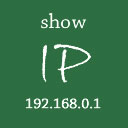 Show IP address icon