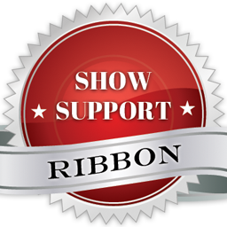 Show Support Ribbon icon
