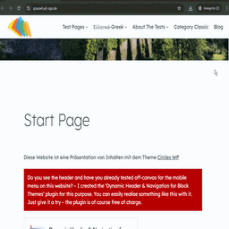 Dynamic Header & Navigation for Block Themes icon