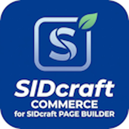 Sidcraft Commerce for Sidcraft Page Builder icon