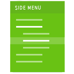 Sidebar Menu icon