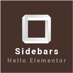 Sidebars for Hello Elementor Theme icon