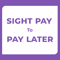 Sight Pay – is an awesome new way to shop! Get anything you want, and pay for it later. icon