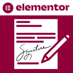 Signature field for Elementor Forms icon