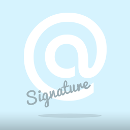 Notification : Signature icon