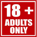 Simple Age Restriction Warning icon