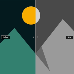 Simple Before After Image Slider icon