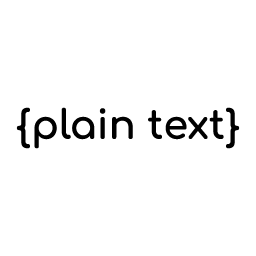 Simple clean content icon