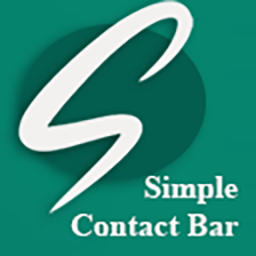 Simple Contact Bar icon