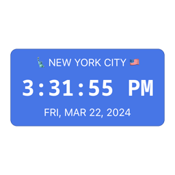 Simple Digital Clock 🕒 icon