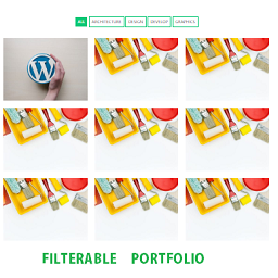 Simple Filterable Portfolio icon