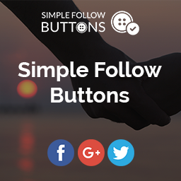 Simple Follow Buttons icon