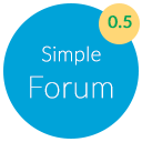 Simple Forum Widgets icon