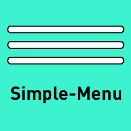 Simple Menu icon