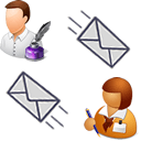 Simple post status notifications icon