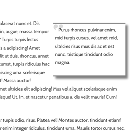 Simple Pull Quote icon