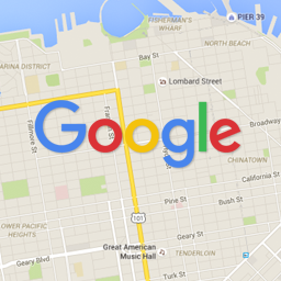 Simple Static Google Maps icon