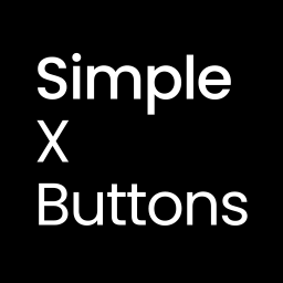 Simple X Buttons – Twitter Share & Follow for WordPress icon