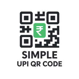 Simple UPI QR Code icon