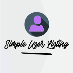 Simple User Listing icon