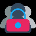 Simple User Locking icon
