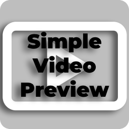 Simple Video Preview icon