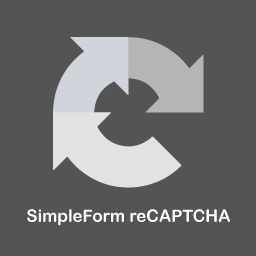 SimpleForm reCAPTCHA icon