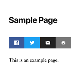 SimpleShare: Auto-posting + Share Buttons for Social icon