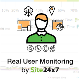 Site24x7 Real User Monitoring icon