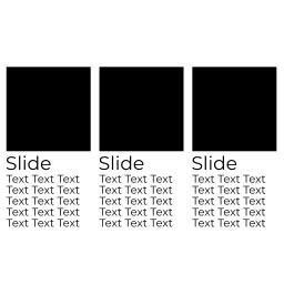 Slide everything for Elementor icon