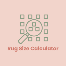 Rug Size Calculator by SmallSpaceGlow icon