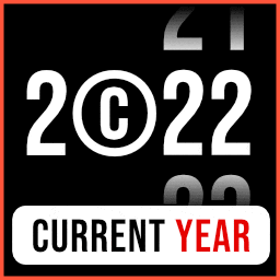 Smart Copyright Year (Lite) – Auto Current Year Updater Shortcode icon