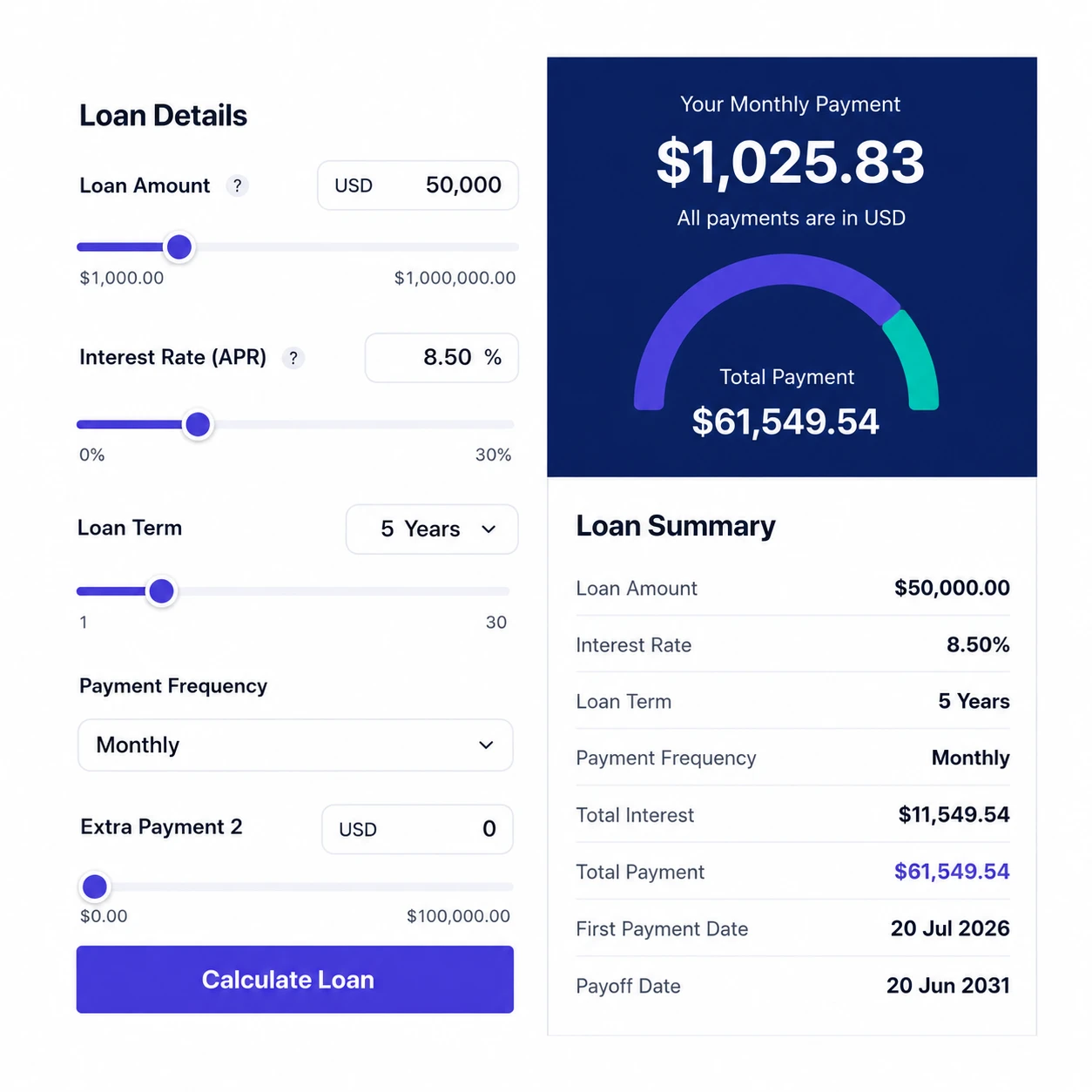 Smart Loan Calculator icon