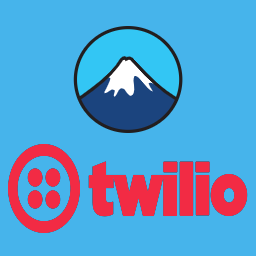 Sms notification contact form  with twilio icon