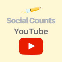 Social Counts – Youtube icon