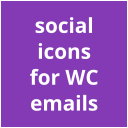 Social Icons for WooCoomerce Emails icon