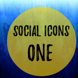 Social Icons One icon