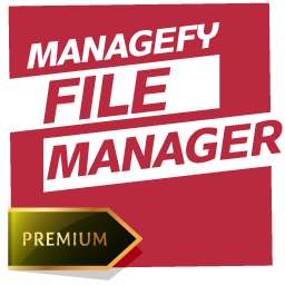 File Manager, Code Editor, and Backup by Managefy icon