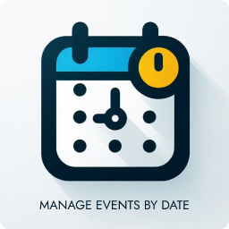 Sortable – Simple Events by Date Manager Block icon