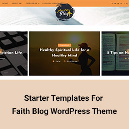 Starter Blog Templates For Faith Blog icon
