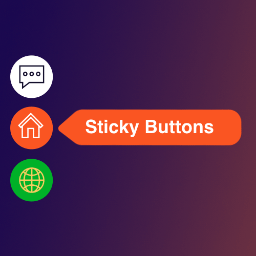 Sticky Buttons – Floating Buttons Builder icon