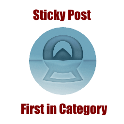 Sticky Post First in Category icon