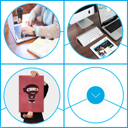 Storefront – Lines and Circles Animation icon