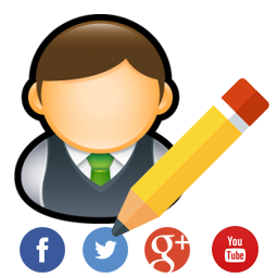 Stylish Author Bio icon