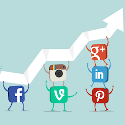 Stylish Social Share icon