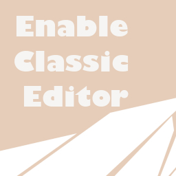 Sukellos Enable Classic Editor icon