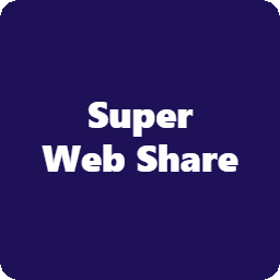 Super Web Share – Native Social Sharing Button icon