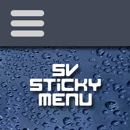 SV Sticky Menu icon