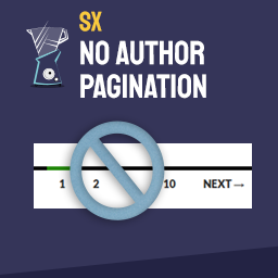 SX No author Pagination icon